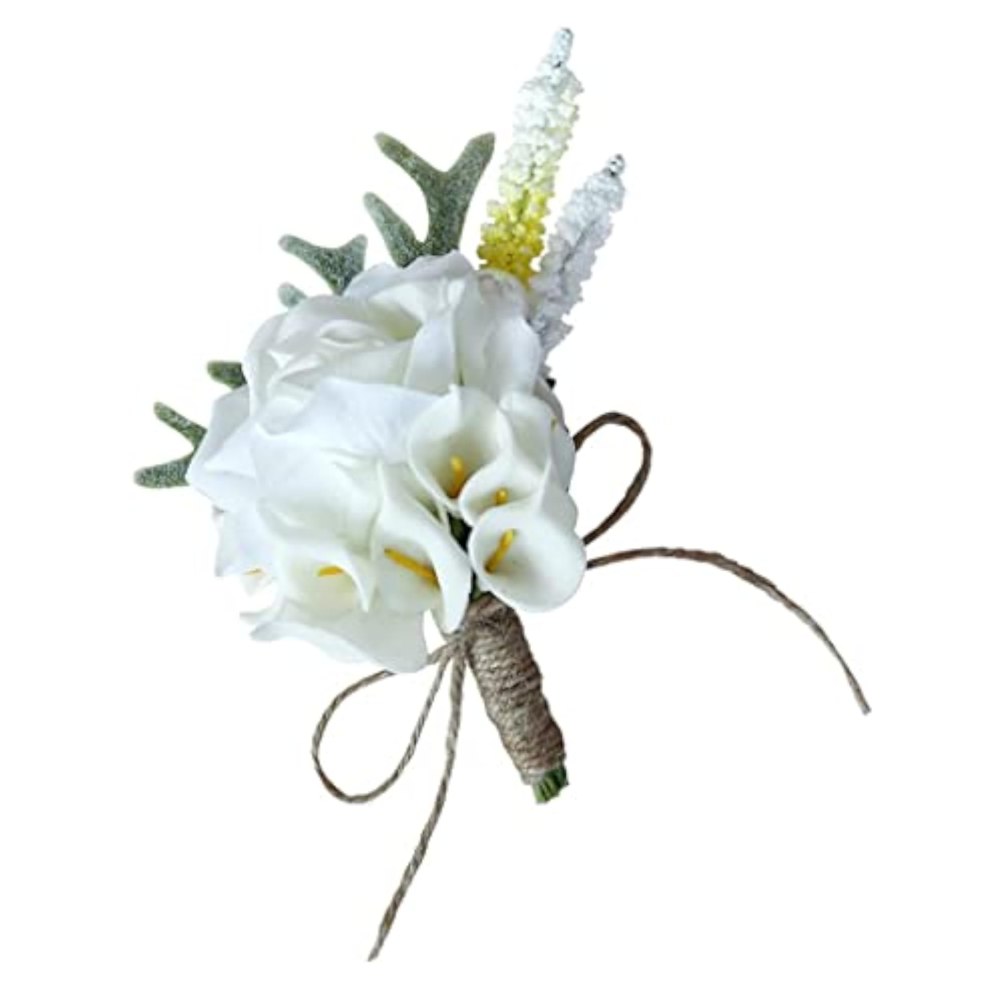 14x Artificial Calla Flower Corsage for Weddings